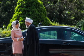 استقبال رسمی از رئیس جمهوری کره جنوبی 